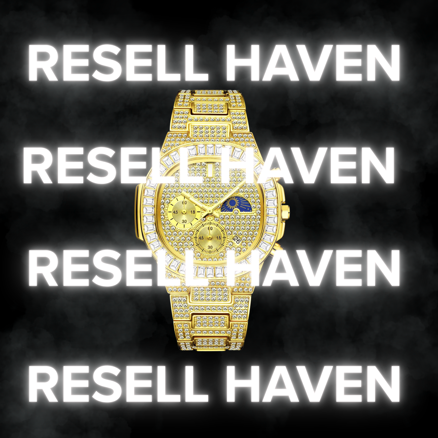 *USA SHIPPING* MO1SSAN1TE WATCH
